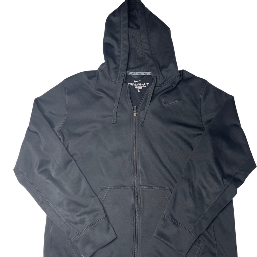 Nike Black Lightweight Hooded Jacket